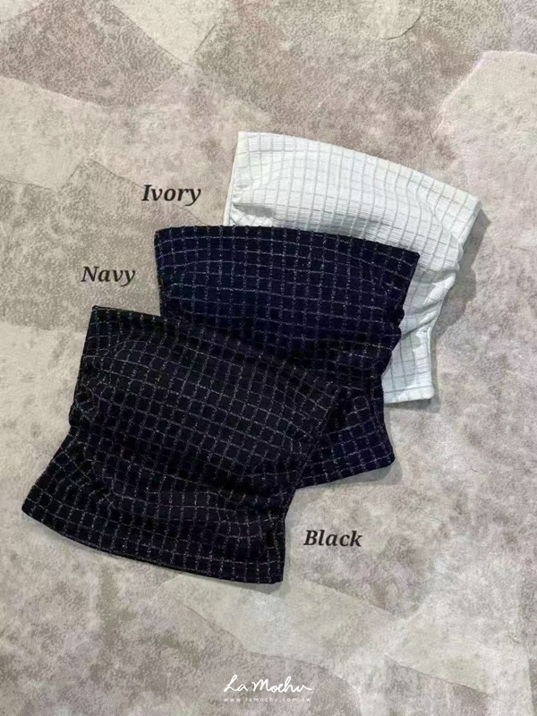 側拉鍊小香平口BRA背心